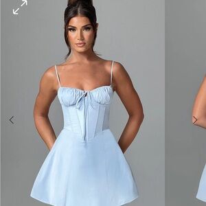 Mini blue babyboo dress